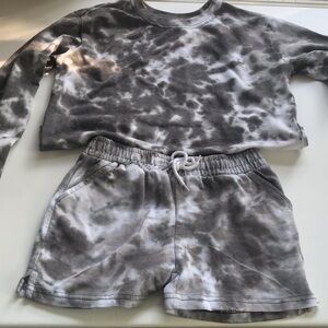 Girls Marika Tie Dyed Shorts Set